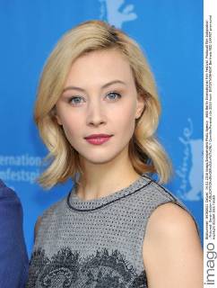 66th Berlin International Film Festival. Photocall film Indignation . Pictured: Sarah Gadon  CamillaxMorandi