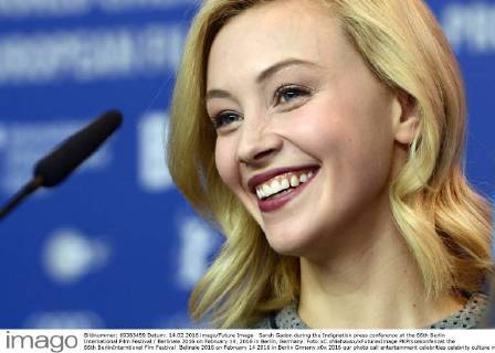 Sarah Gadon during the Indignation press conference at the 66th Berlin International Film Festival Berlinale 2016 on February 14, 2016 in Berlin, Germany. Foto:xC.xNiehausx xFuturexImage