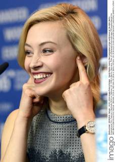 Sarah Gadon during the Indignation press conference at the 66th Berlin International Film Festival Berlinale 2016 on February 14, 2016 in Berlin, Germany. Foto:xC.xNiehausx xFuturexImage