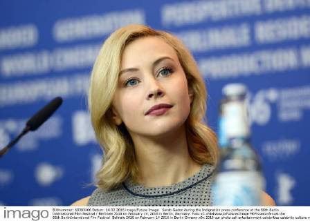 Sarah Gadon during the Indignation press conference at the 66th Berlin International Film Festival Berlinale 2016 on February 14, 2016 in Berlin, Germany. Foto:xC.xNiehausx xFuturexImage