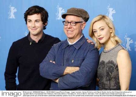 Logan Lerman, James Schamus and Sarah Gadon during the Indignation photocall at the 66th Berlin International Film Festival Berlinale 2016 on February 14, 2016 in Berlin, Germany. Foto:xD.xBedrosianx xFuturexImage