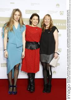 Lilith Stangenberg, Nicolette Krebitz and Silke Bodenbender at the NRW Reception 2016 during the 66th Berlin International Film Festival Berlinale 2016 at Landesvertretung Nordrhein-Westfalen on February 14, 2016 in Berlin, Germany. Foto:xD.xBedrosianx xFuturexImage