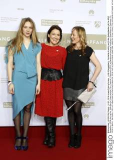 Lilith Stangenberg, Nicolette Krebitz and Silke Bodenbender at the NRW Reception 2016 during the 66th Berlin International Film Festival Berlinale 2016 at Landesvertretung Nordrhein-Westfalen on February 14, 2016 in Berlin, Germany. Foto:xD.xBedrosianx xFuturexImage