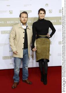 Axel Stein and Anja Kling at the NRW Reception 2016 during the 66th Berlin International Film Festival Berlinale 2016 at Landesvertretung Nordrhein-Westfalen on February 14, 2016 in Berlin, Germany. Foto:xD.xBedrosianx xFuturexImage