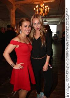 Sarah und Sina Tkotsch bei der Bavaria Re:Boot Berlinale Party am 14.02.2016 in Berlin Bavaria Re:Boot Berlinale Party in Berlin, 2016 