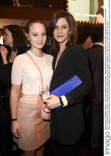 Sonja Gerhardt and Christina Hecke at the NRW Reception 2016 during the 66th Berlin International Film Festival Berlinale 2016 at Landesvertretung Nordrhein-Westfalen on February 14, 2016 in Berlin, Germany. Foto:xFredericx xFuturexImage