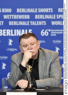 Schauspieler Brendan Gleeson während der Pressekonferenz zum Film -ALONE IN BERLIN JEDER STIRB FÜR SICH ALLEIN- anlässlich der 66. Internationalen Filmfestspiele Berlin 66. Internationale Filmfestspiele in Berlin IFB2016