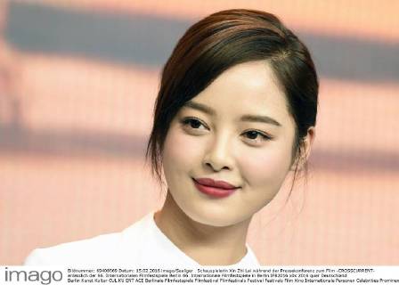 Schauspielerin Xin Zhi Lei während der Pressekonferenz zum Film -CROSSCURRENT- anlässlich der 66. Internationalen Filmfestspiele Berlin 66. Internationale Filmfestspiele in Berlin IFB2016