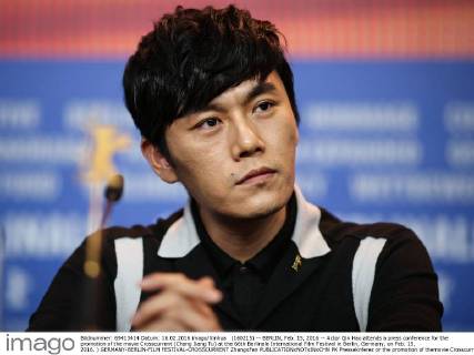 66. Berlinale: Crosscurrent PK (160215) -- BERLIN, Feb. 15, 2016 -- Actor Qin Hao attends a press conference for the promotion of the movie Crosscurrent (Chang Jiang Tu) at the 66th Berlinale International Film Festival in Berlin, Germany, on Feb. 15, 2016. ) GERMANY-BERLIN-FILM FESTIVAL-CROSSCURRENT ZhangxFan 