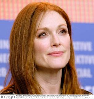 Schauspielerin Julianne Moore während der Pressekonferenz zum Film -Maggie s Plan- anlässlich der 66. Internationalen Filmfestspiele Berlin snapshot-photography K.M.Krause