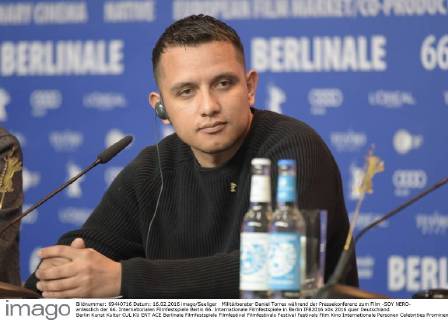 Militärberater Daniel Torres während der Pressekonferenz zum Film -SOY NERO- anlässlich der 66. Internationalen Filmfestspiele Berlin 66. Internationale Filmfestspiele in Berlin IFB2016