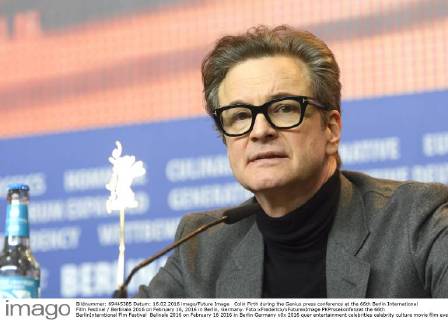 Colin Firth during the Genius press conference at the 66th Berlin International Film Festival Berlinale 2016 on February 16, 2016 in Berlin, Germany. Foto:xFredericx xFuturexImage