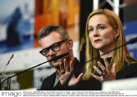 Laura Linney during the Genius press conference at the 66th Berlin International Film Festival Berlinale 2016 on February 16, 2016 in Berlin, Germany. Foto:xFredericx xFuturexImage