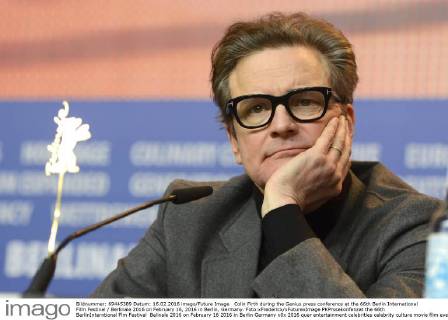 Colin Firth during the Genius press conference at the 66th Berlin International Film Festival Berlinale 2016 on February 16, 2016 in Berlin, Germany. Foto:xFredericx xFuturexImage