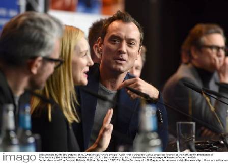 Colin Firth during the Genius press conference at the 66th Berlin International Film Festival Berlinale 2016 on February 16, 2016 in Berlin, Germany. Foto:xFredericx xFuturexImage