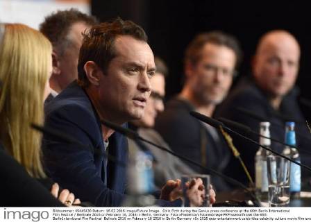 Colin Firth during the Genius press conference at the 66th Berlin International Film Festival Berlinale 2016 on February 16, 2016 in Berlin, Germany. Foto:xFredericx xFuturexImage