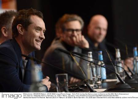Colin Firth during the Genius press conference at the 66th Berlin International Film Festival Berlinale 2016 on February 16, 2016 in Berlin, Germany. Foto:xFredericx xFuturexImage