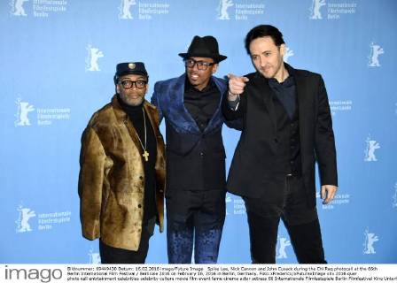 Spike Lee, Nick Cannon and John Cusack during the Chi Raq photocall at the 66th Berlin International Film Festival Berlinale 2016 on February 16, 2016 in Berlin, Germany. Foto:xFredericx xFuturexImage
