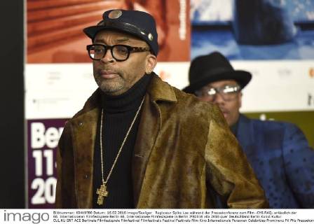 Regisseur Spike Lee während der Pressekonferenz zum Film -CHI-RAQ- anlässlich der 66. Internationalen Filmfestspiele Berlin 66. Internationale Filmfestspiele in Berlin IFB2016