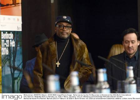 Spike Lee during the Chi-Raq press conference at the 66th Berlin International Film Festival Berlinale 2016 on February 16, 2016 in Berlin, Germany. Foto:xC.xNiehausx xFuturexImage