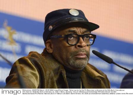 Spike Lee during the Chi-Raq press conference at the 66th Berlin International Film Festival Berlinale 2016 on February 16, 2016 in Berlin, Germany. Foto:xC.xNiehausx xFuturexImage
