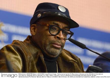 Spike Lee during the Chi-Raq press conference at the 66th Berlin International Film Festival Berlinale 2016 on February 16, 2016 in Berlin, Germany. Foto:xC.xNiehausx xFuturexImage