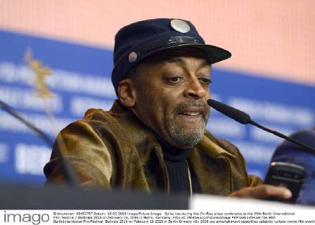 Spike Lee during the Chi-Raq press conference at the 66th Berlin International Film Festival Berlinale 2016 on February 16, 2016 in Berlin, Germany. Foto:xC.xNiehausx xFuturexImage