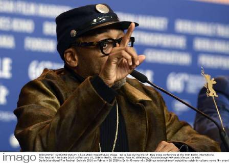 Spike Lee during the Chi-Raq press conference at the 66th Berlin International Film Festival Berlinale 2016 on February 16, 2016 in Berlin, Germany. Foto:xC.xNiehausx xFuturexImage