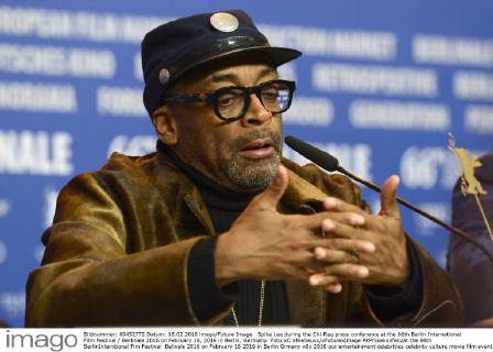 Spike Lee during the Chi-Raq press conference at the 66th Berlin International Film Festival Berlinale 2016 on February 16, 2016 in Berlin, Germany. Foto:xC.xNiehausx xFuturexImage