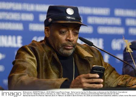 Spike Lee during the Chi-Raq press conference at the 66th Berlin International Film Festival Berlinale 2016 on February 16, 2016 in Berlin, Germany. Foto:xC.xNiehausx xFuturexImage