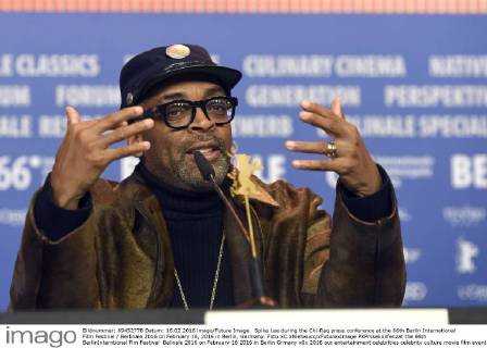 Spike Lee during the Chi-Raq press conference at the 66th Berlin International Film Festival Berlinale 2016 on February 16, 2016 in Berlin, Germany. Foto:xC.xNiehausx xFuturexImage
