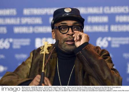 Spike Lee during the Chi-Raq press conference at the 66th Berlin International Film Festival Berlinale 2016 on February 16, 2016 in Berlin, Germany. Foto:xC.xNiehausx xFuturexImage