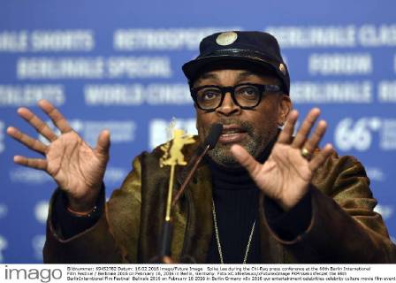 Spike Lee during the Chi-Raq press conference at the 66th Berlin International Film Festival Berlinale 2016 on February 16, 2016 in Berlin, Germany. Foto:xC.xNiehausx xFuturexImage