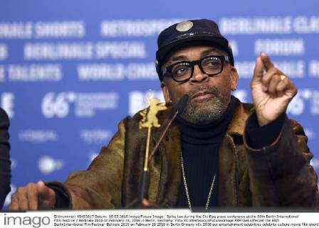 Spike Lee during the Chi-Raq press conference at the 66th Berlin International Film Festival Berlinale 2016 on February 16, 2016 in Berlin, Germany. Foto:xC.xNiehausx xFuturexImage