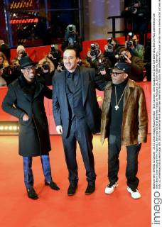 Nick Cannon, John Cusack and Spike Lee attending the Chi-Raq premiere at the 66th Berlin International Film Festival Berlinale 2016 at Berlinale Palast on February 16, 2016 in Berlin, Germany. Foto:xC.xNiehausx xFuturexImage