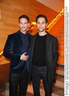 Vladimir Burlakov und Ludwig Trepte bei der Pantaflix Berlinale Party am 17.02.2016 im Nolde Museum in Berlin Pantaflix Berlinale Party in Berlin, 2016 