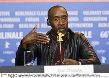 Don Cheadle during the Miles Ahead press conference at the 66th Berlin International Film Festival Berlinale 2016 on February 18, 2016 in Berlin, Germany. Foto:xC.xNiehausx xFuturexImage