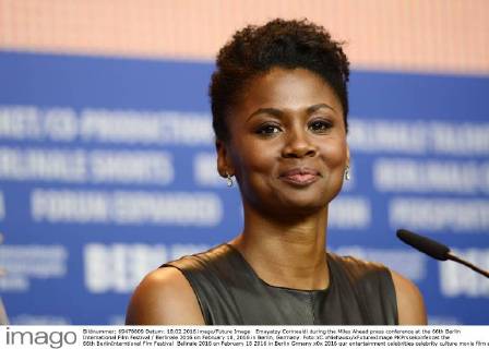 Emayatzy Corinealdi during the Miles Ahead press conference at the 66th Berlin International Film Festival Berlinale 2016 on February 18, 2016 in Berlin, Germany. Foto:xC.xNiehausx xFuturexImage