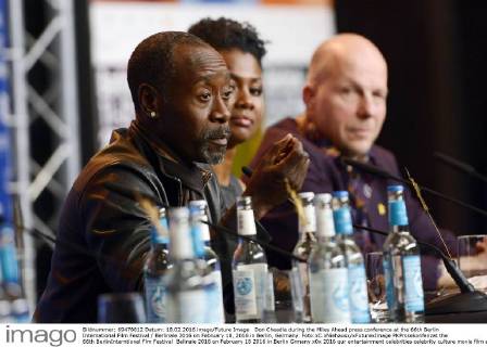 Don Cheadle during the Miles Ahead press conference at the 66th Berlin International Film Festival Berlinale 2016 on February 18, 2016 in Berlin, Germany. Foto:xC.xNiehausx xFuturexImage