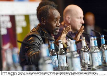 Don Cheadle during the Miles Ahead press conference at the 66th Berlin International Film Festival Berlinale 2016 on February 18, 2016 in Berlin, Germany. Foto:xC.xNiehausx xFuturexImage
