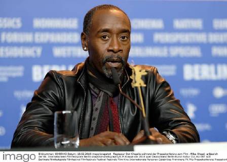 Regisseur Don Cheadle während der Pressekonferenz zum Film -Miles Ahead- anlässlich der 66. Internationalen Filmfestspiele Berlin snapshot-photography K.M.Krause