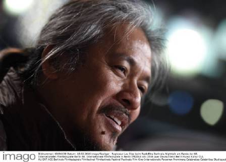 Regisseur Lav Diaz beim RadioEins Berlinale-Nighttalk am Rande der 66. Internationalen Filmfestspiele Berlin 66. Internationale Filmfestspiele in Berlin IFB2016