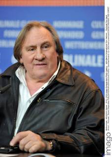 66th Berlin International Film Festival. . Photocall film Saint Amour . Pictured: Gerard Depardieu  CamillaxMorandi