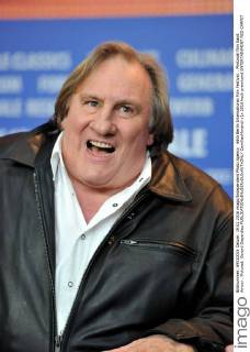 66th Berlin International Film Festival. . Photocall film Saint Amour . Pictured: Gerard Depardieu  CamillaxMorandi