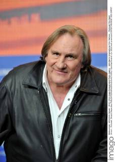 66th Berlin International Film Festival. . Photocall film Saint Amour . Pictured: Gerard Depardieu  CamillaxMorandi