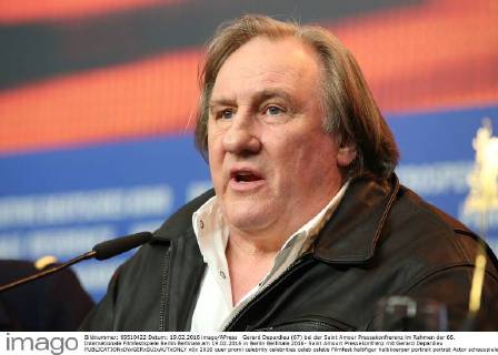 Gerard Depardieu (67) bei der Saint Amour Pressekonfrerenz im Rahmen der 66. Internationale Filmfestspiele Berlin Berlinale am 19.02.2016 in Berlin Berlinale 2016- Saint Amourt Pressekonfrenz mit Gerard Depardieu 
