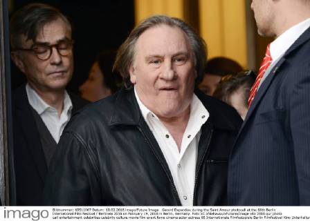 Gerard Depardieu during the Saint Amour photocall at the 66th Berlin International Film Festival Berlinale 2016 on February 19, 2016 in Berlin, Germany. Foto:xC.xNiehausx xFuturexImage