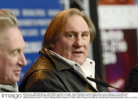 Gerard Depardieu during the Saint Amour press conference at the 66th Berlin International Film Festival Berlinale 2016 on February 19, 2016 in Berlin, Germany. Foto:xC.xNiehausx xFuturexImage