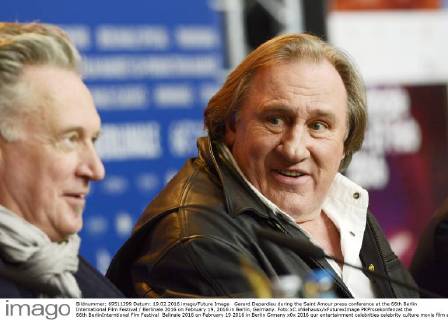 Gerard Depardieu during the Saint Amour press conference at the 66th Berlin International Film Festival Berlinale 2016 on February 19, 2016 in Berlin, Germany. Foto:xC.xNiehausx xFuturexImage