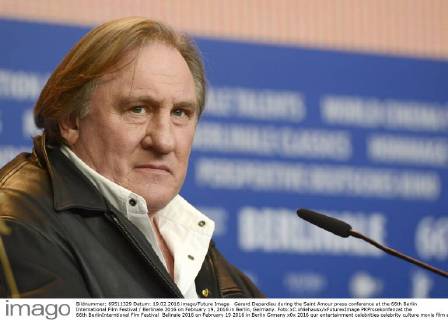 Gerard Depardieu during the Saint Amour press conference at the 66th Berlin International Film Festival Berlinale 2016 on February 19, 2016 in Berlin, Germany. Foto:xC.xNiehausx xFuturexImage